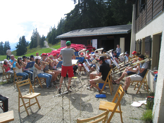La FJAC au camp de musique 2014