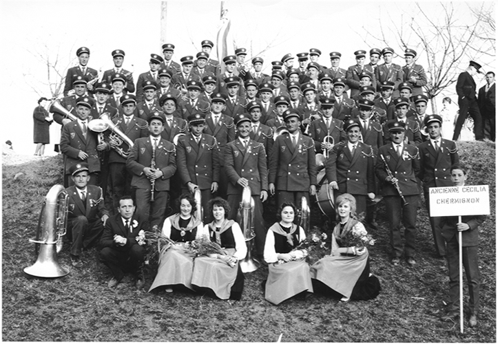 Le premier uniforme en 1963
