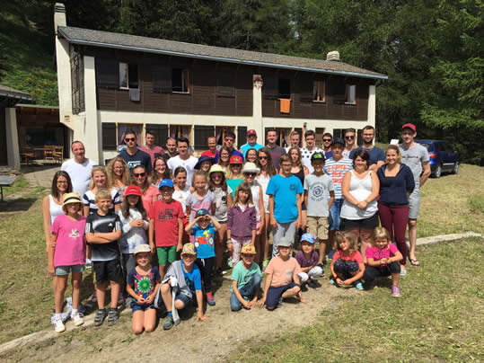 Les participants au camp musical de 2016