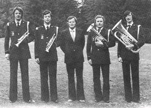 Quatuor de l'Ancienne Cécilia en 1981